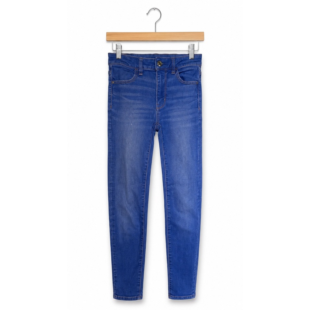 American Eagle Womens Jeans Size 00 Short Blue Hi-Rise Jeggings‎ Denim 4 Pocket
